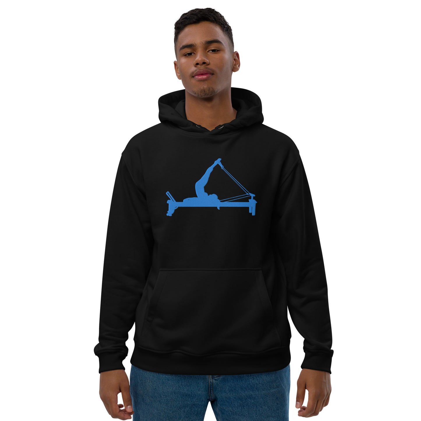 Pilates Hot-T's Premium eco Hoodie EMBROIDERED