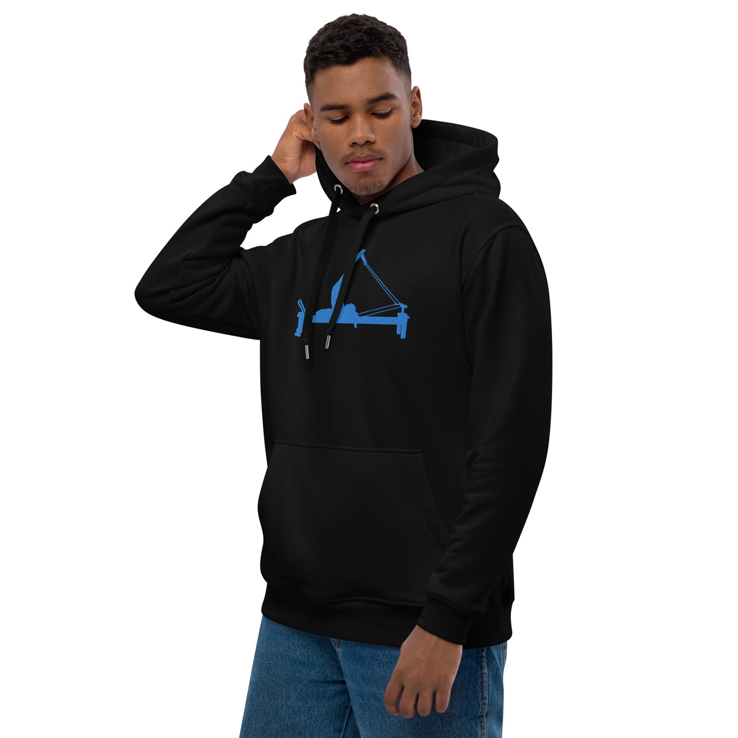 Pilates Hot-T's Premium eco Hoodie EMBROIDERED