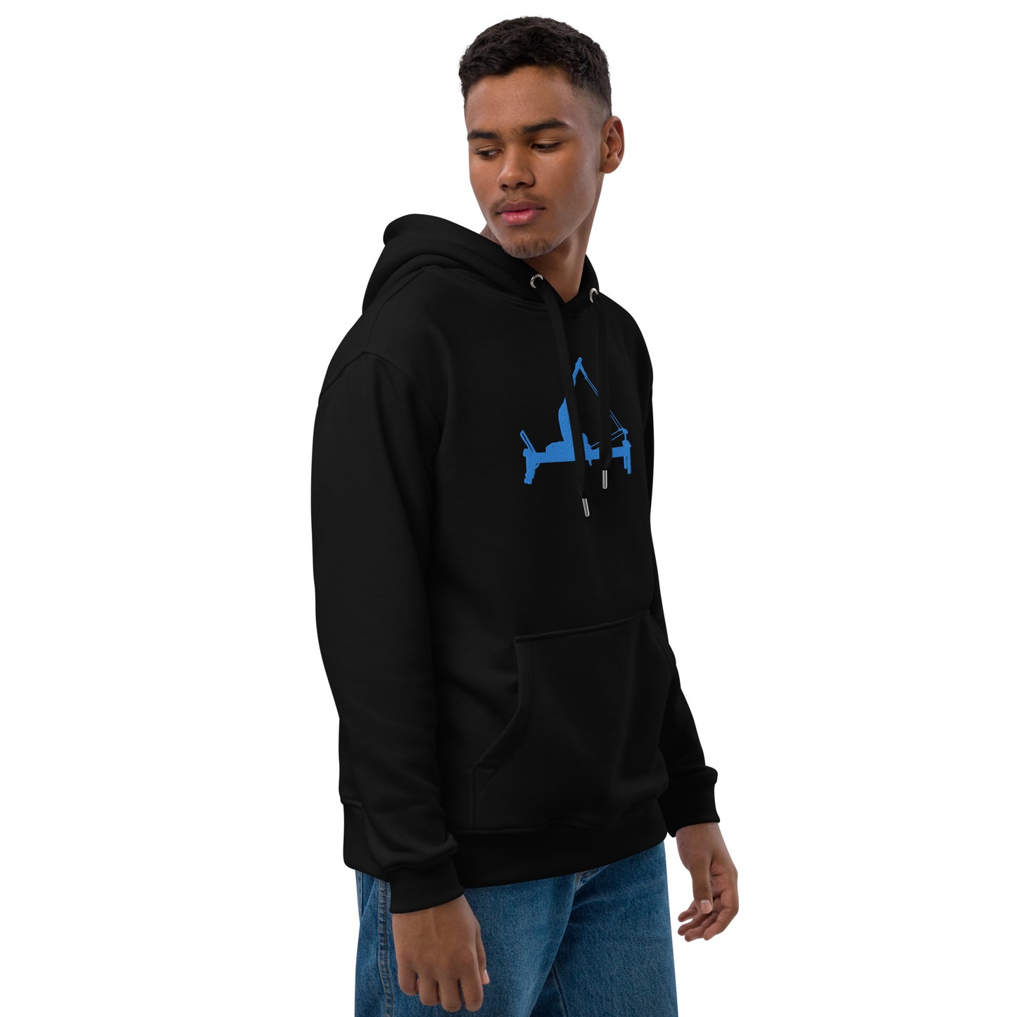 Pilates Hot-T's Premium eco Hoodie EMBROIDERED