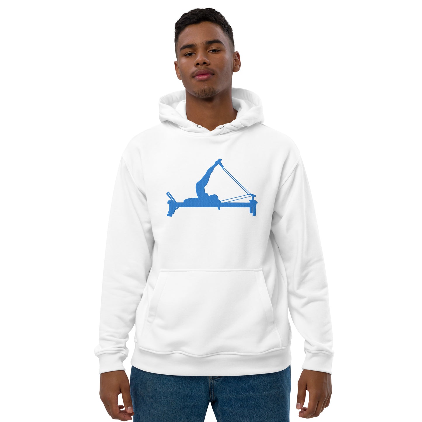 Pilates Hot-T's Premium eco Hoodie EMBROIDERED