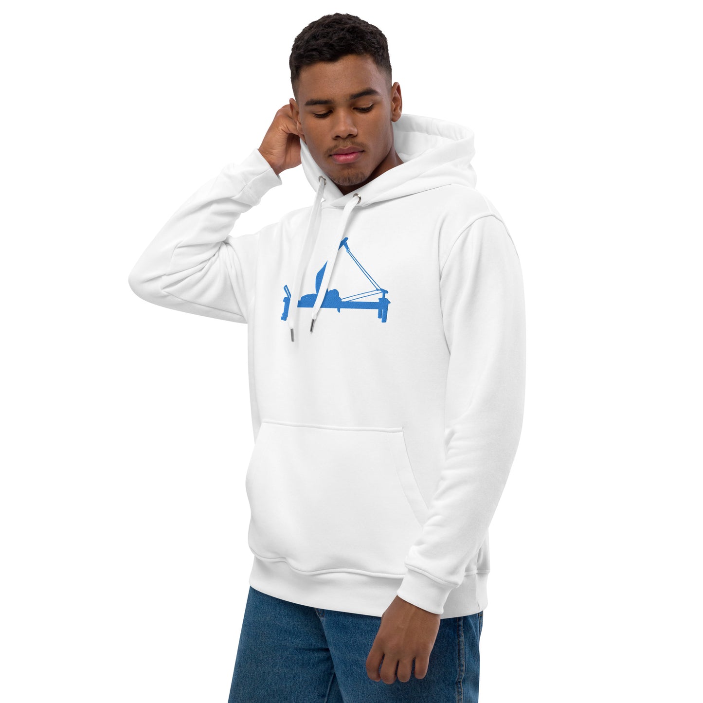Pilates Hot-T's Premium eco Hoodie EMBROIDERED
