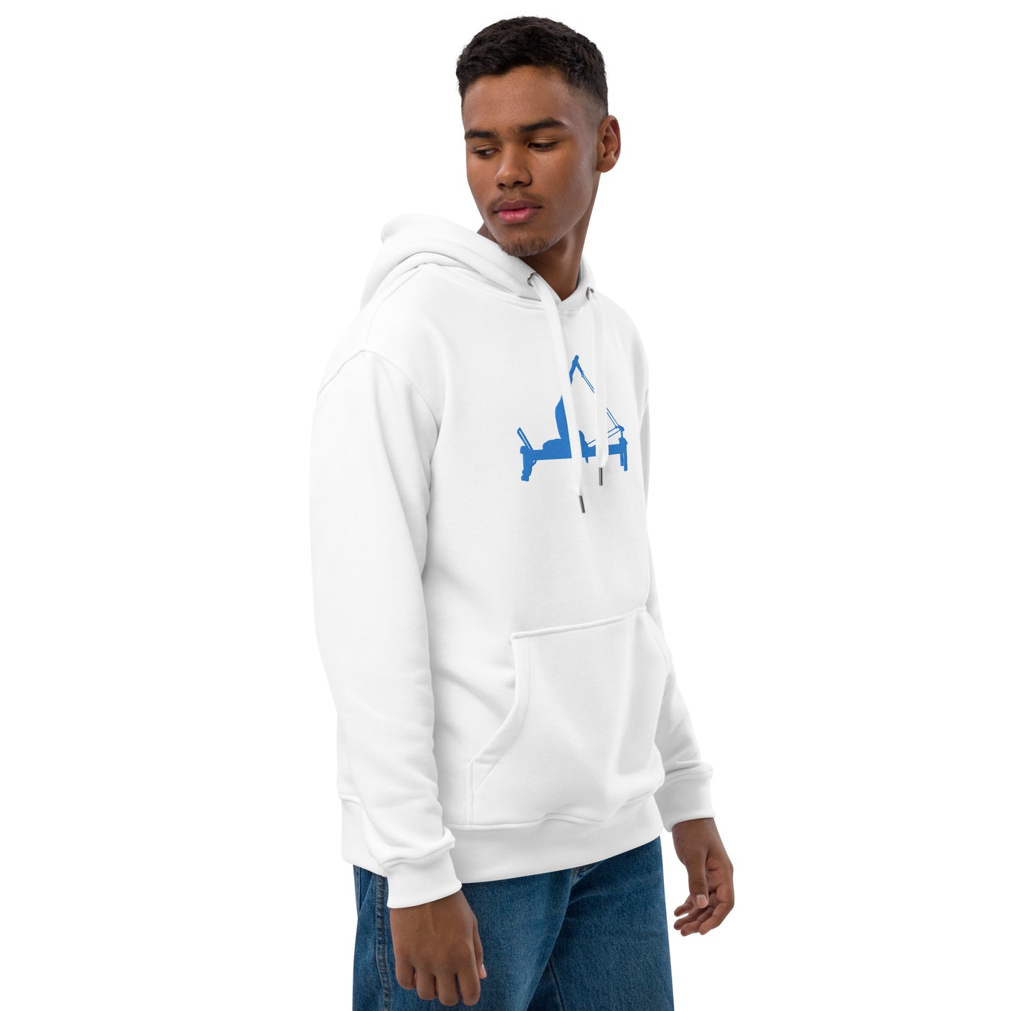 Pilates Hot-T's Premium eco Hoodie EMBROIDERED