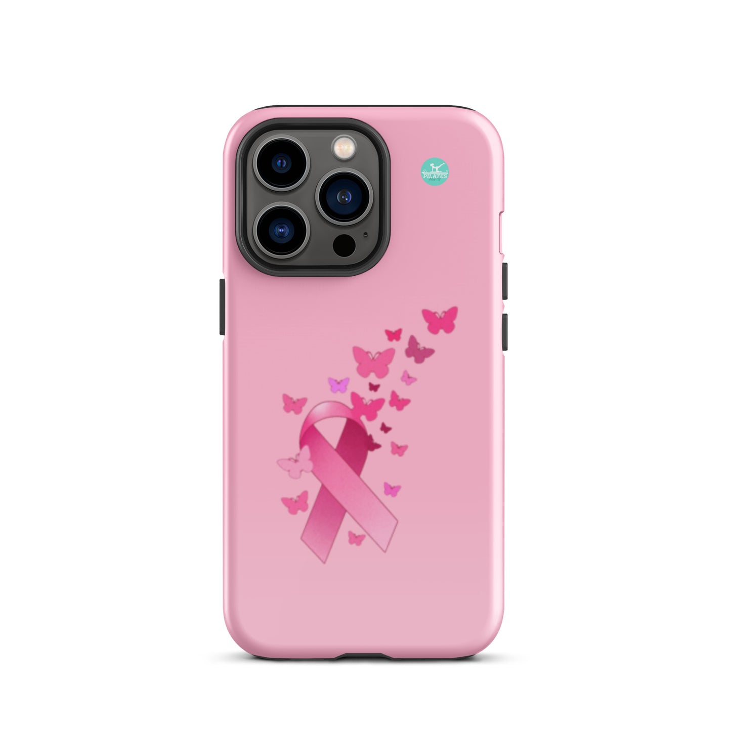 Pilates Hot-T's Tough Case for iPhone®Breast Cancer Awareness