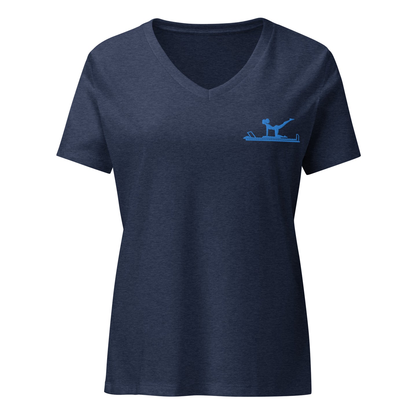 Pilates Hot-T's Women’s Relaxed V-neck T-shirt