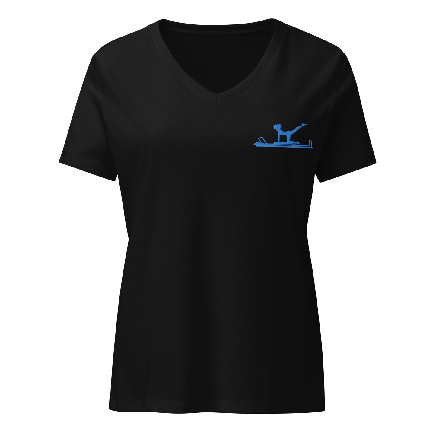 Pilates Hot-T's Women’s Relaxed V-neck T-shirt