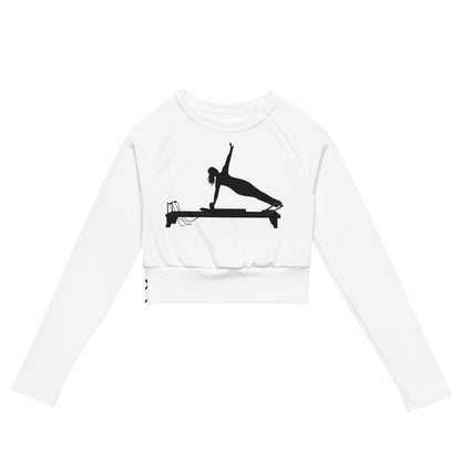 Pilates Hot-T's Recycled long-sleeve crop top