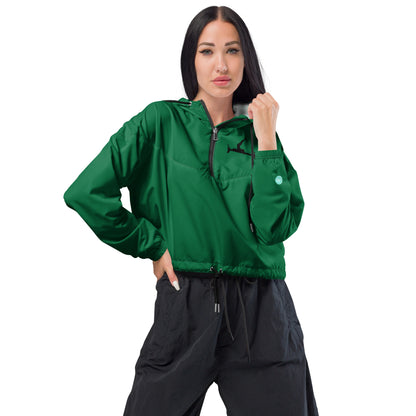 Pilates Hot-T's Stylish Women’s cropped Windbreaker 'WOW'