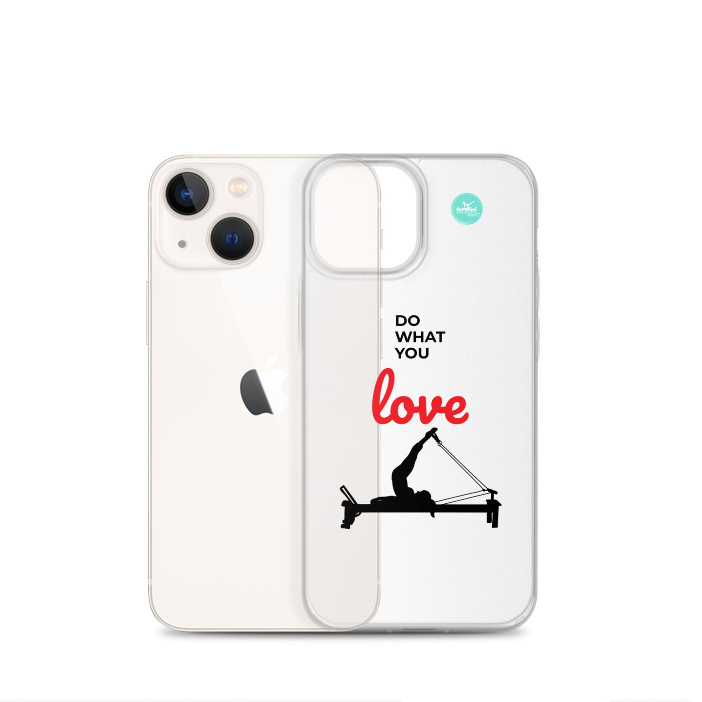 Pilates Hot-T's Clear Case for iPhone®