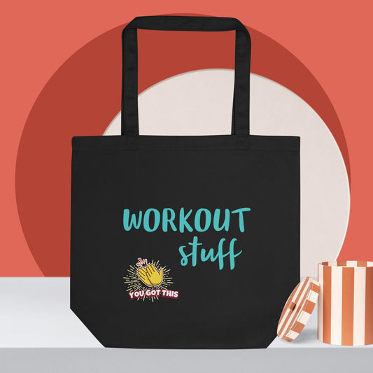 Pilates Hot-T's Eco Tote Bag Workout Stuff