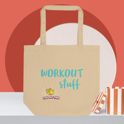 Pilates Hot-T's Eco Tote Bag Workout Stuff