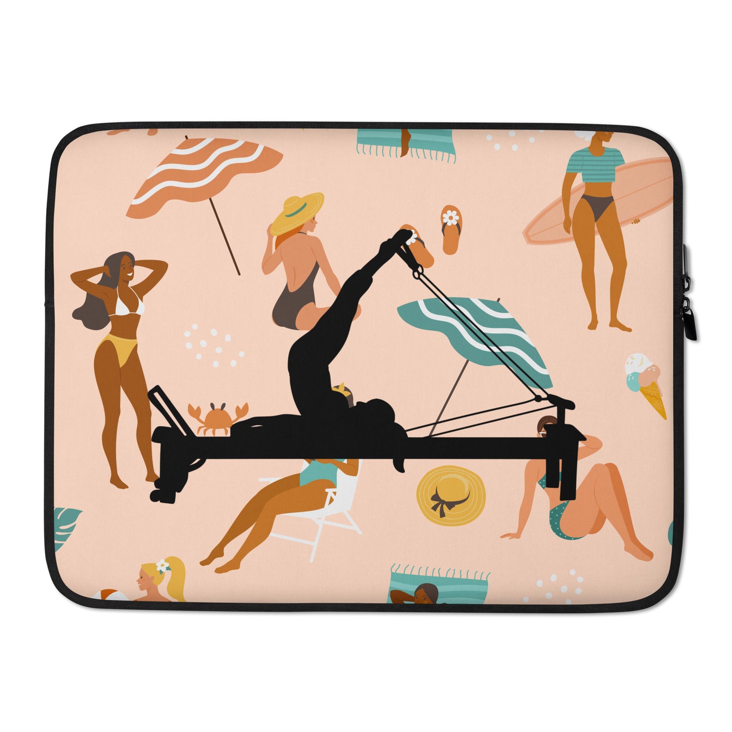 Pilates Hot-T's Laptop Sleeve