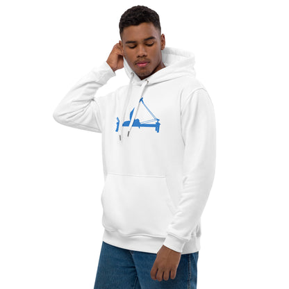 Pilates Hot-T's Premium eco Hoodie EMBROIDERED
