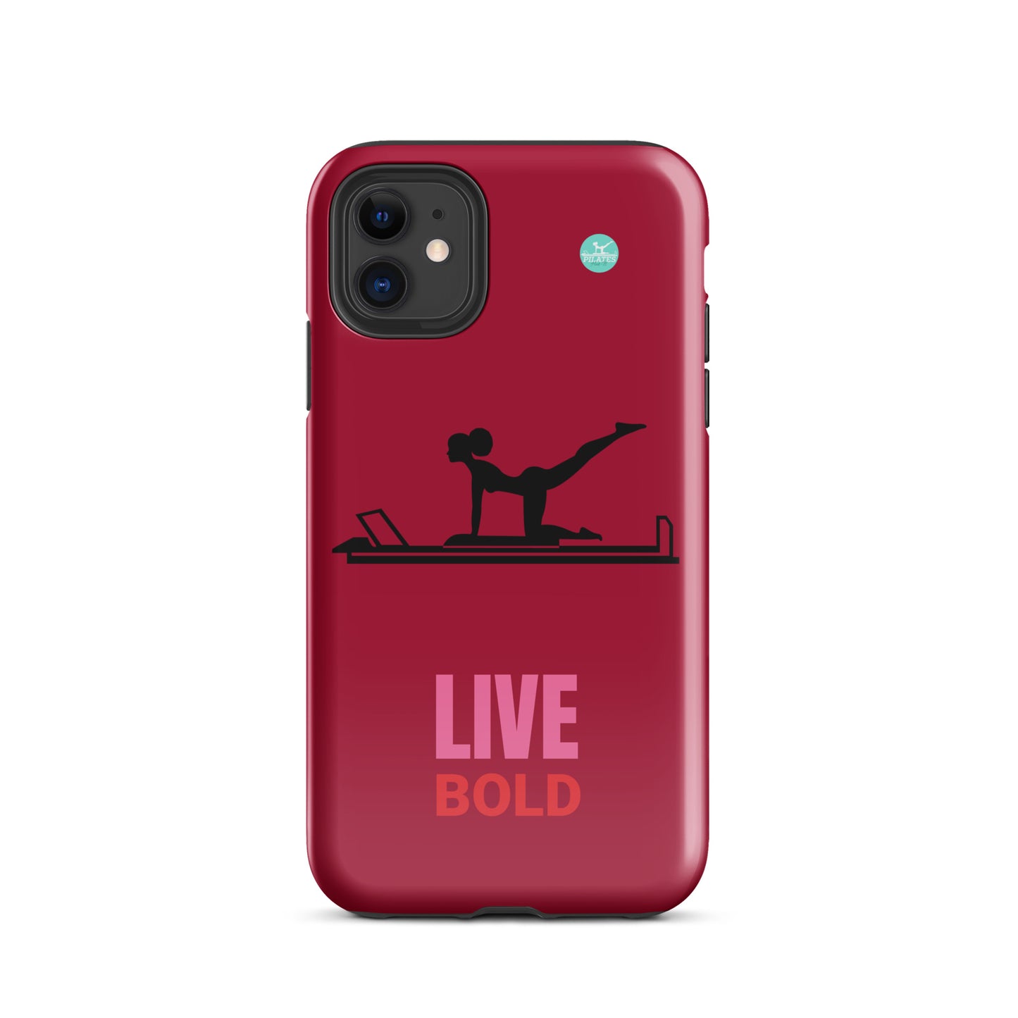 Pilates Hot-T' Live Bold Tough Case for iPhone®