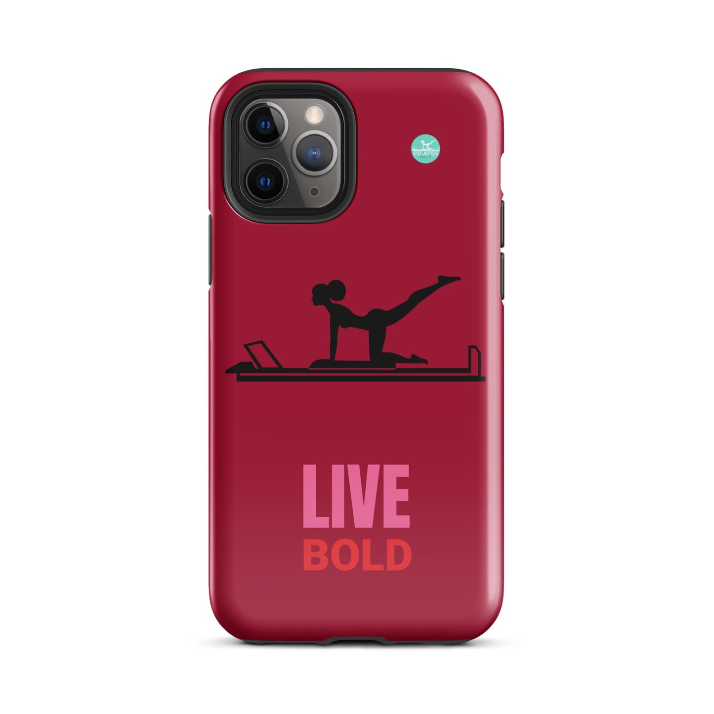 Pilates Hot-T' Live Bold Tough Case for iPhone®