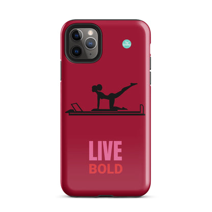 Pilates Hot-T' Live Bold Tough Case for iPhone®