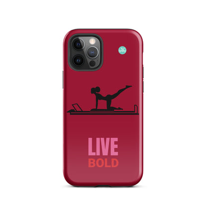 Pilates Hot-T' Live Bold Tough Case for iPhone®