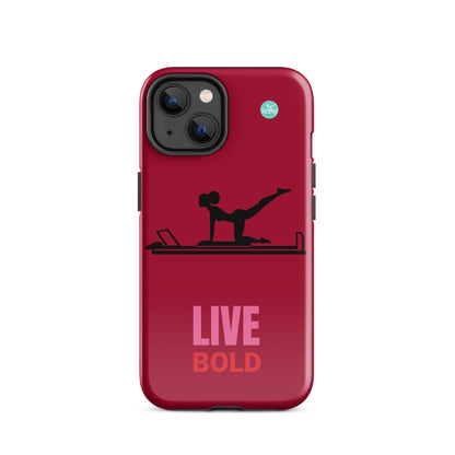 Pilates Hot-T' Live Bold Tough Case for iPhone®