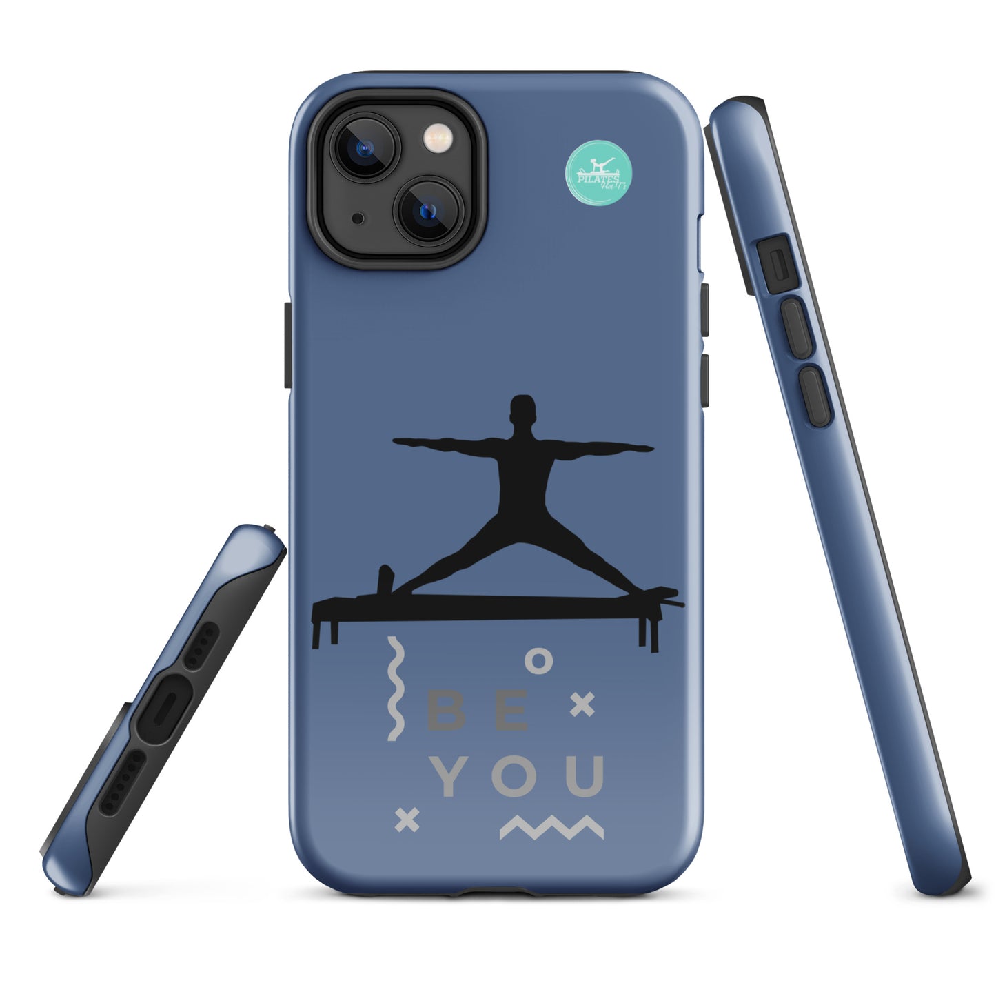 Pilates Hot-T's Tough Case for iPhone® Male Figure