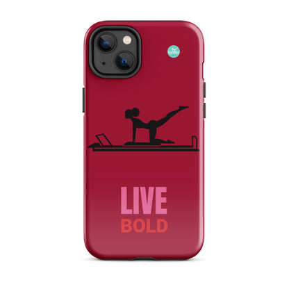 Pilates Hot-T' Live Bold Tough Case for iPhone®