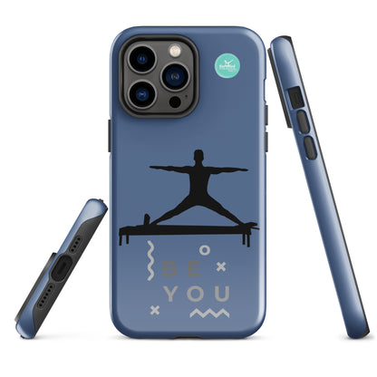 Pilates Hot-T's Tough Case for iPhone® Male Figure