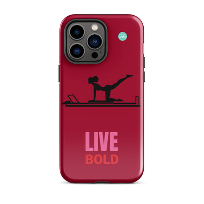 Pilates Hot-T' Live Bold Tough Case for iPhone®