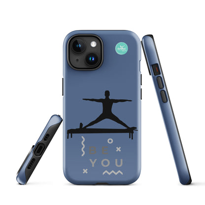 Pilates Hot-T's Tough Case for iPhone® Male Figure