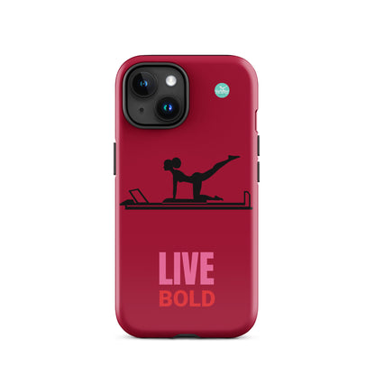 Pilates Hot-T' Live Bold Tough Case for iPhone®