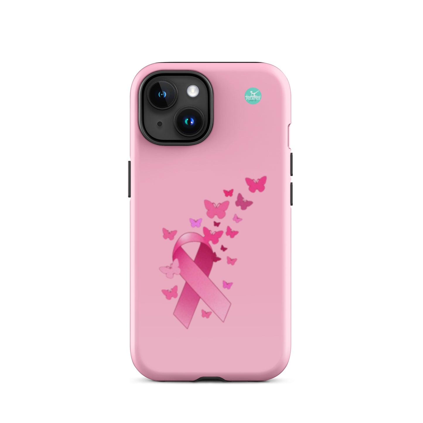 Pilates Hot-T's Tough Case for iPhone®Breast Cancer Awareness