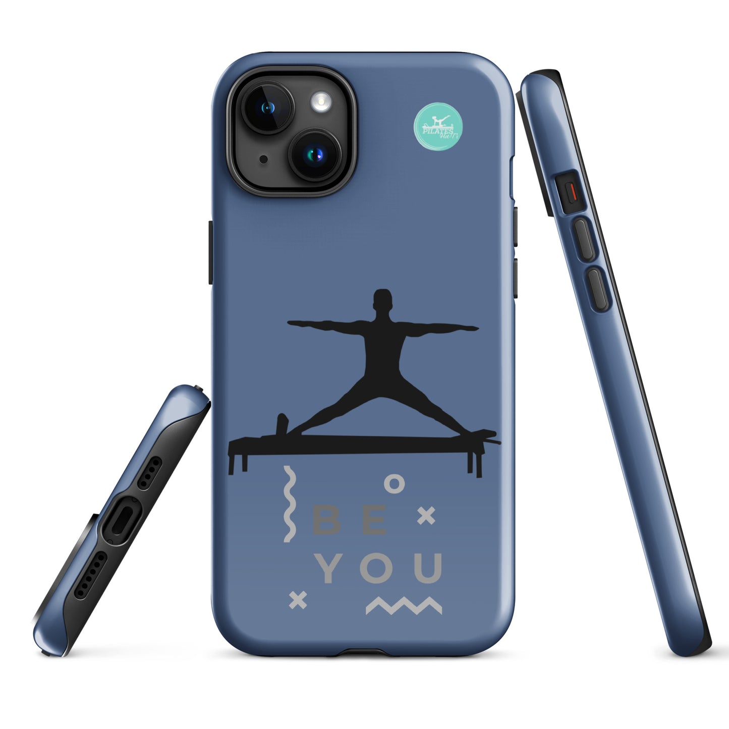 Pilates Hot-T's Tough Case for iPhone® Male Figure