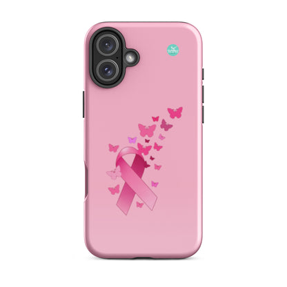 Pilates Hot-T's Tough Case for iPhone®Breast Cancer Awareness