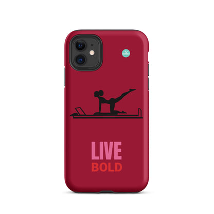 Pilates Hot-T' Live Bold Tough Case for iPhone®