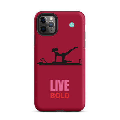 Pilates Hot-T' Live Bold Tough Case for iPhone®