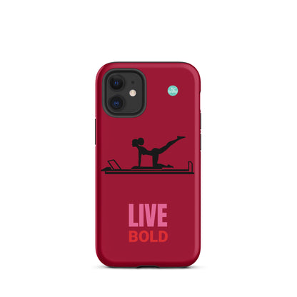 Pilates Hot-T' Live Bold Tough Case for iPhone®