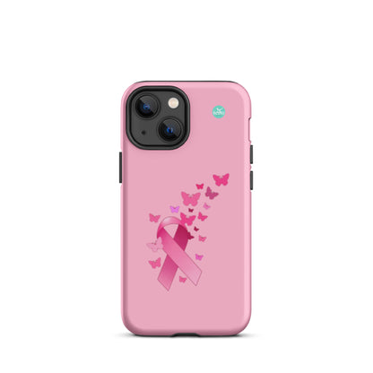 Pilates Hot-T's Tough Case for iPhone®Breast Cancer Awareness