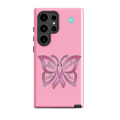 Piates Hot-T's Tough case for Samsung®Breast Cancer Awareness