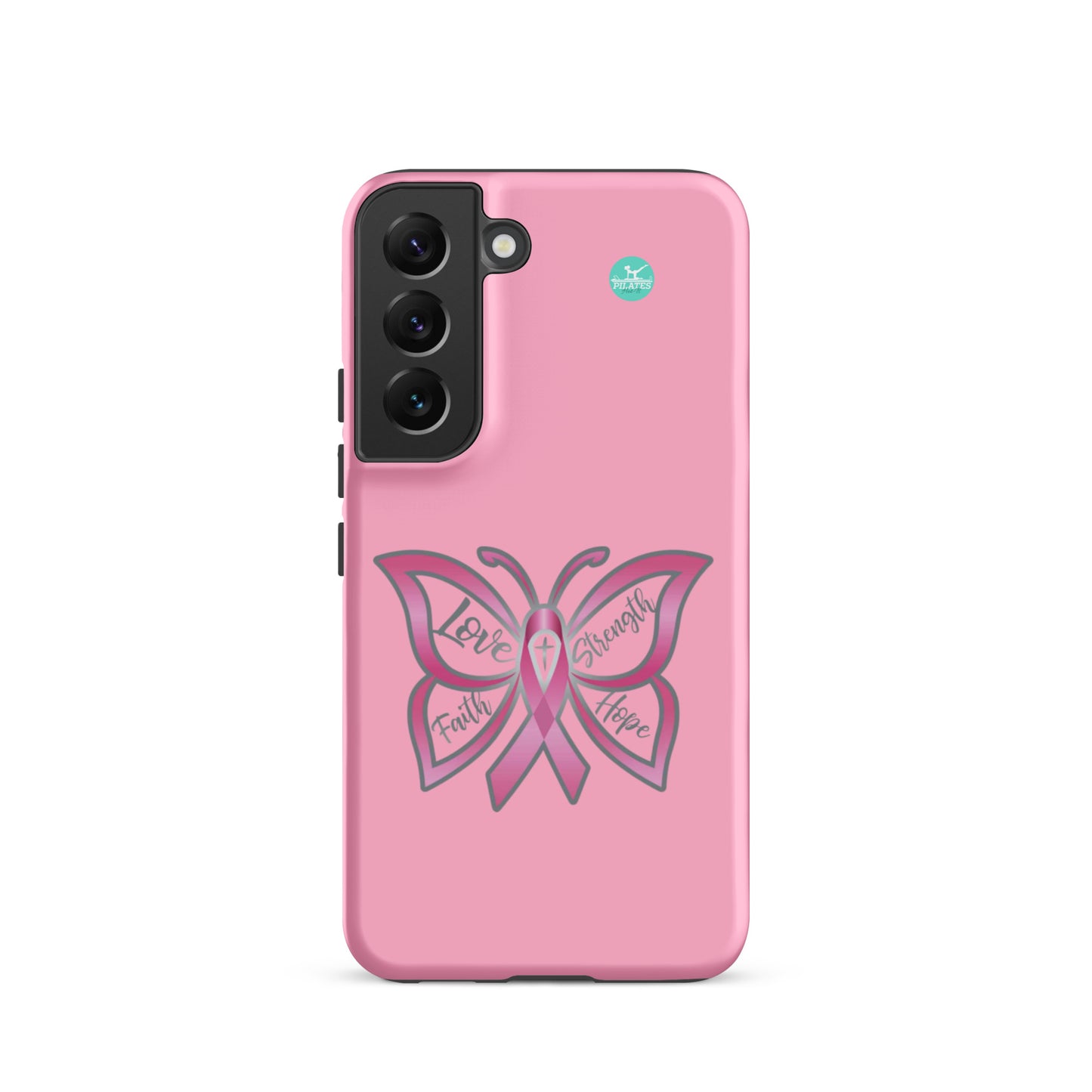 Piates Hot-T's Tough case for Samsung®Breast Cancer Awareness