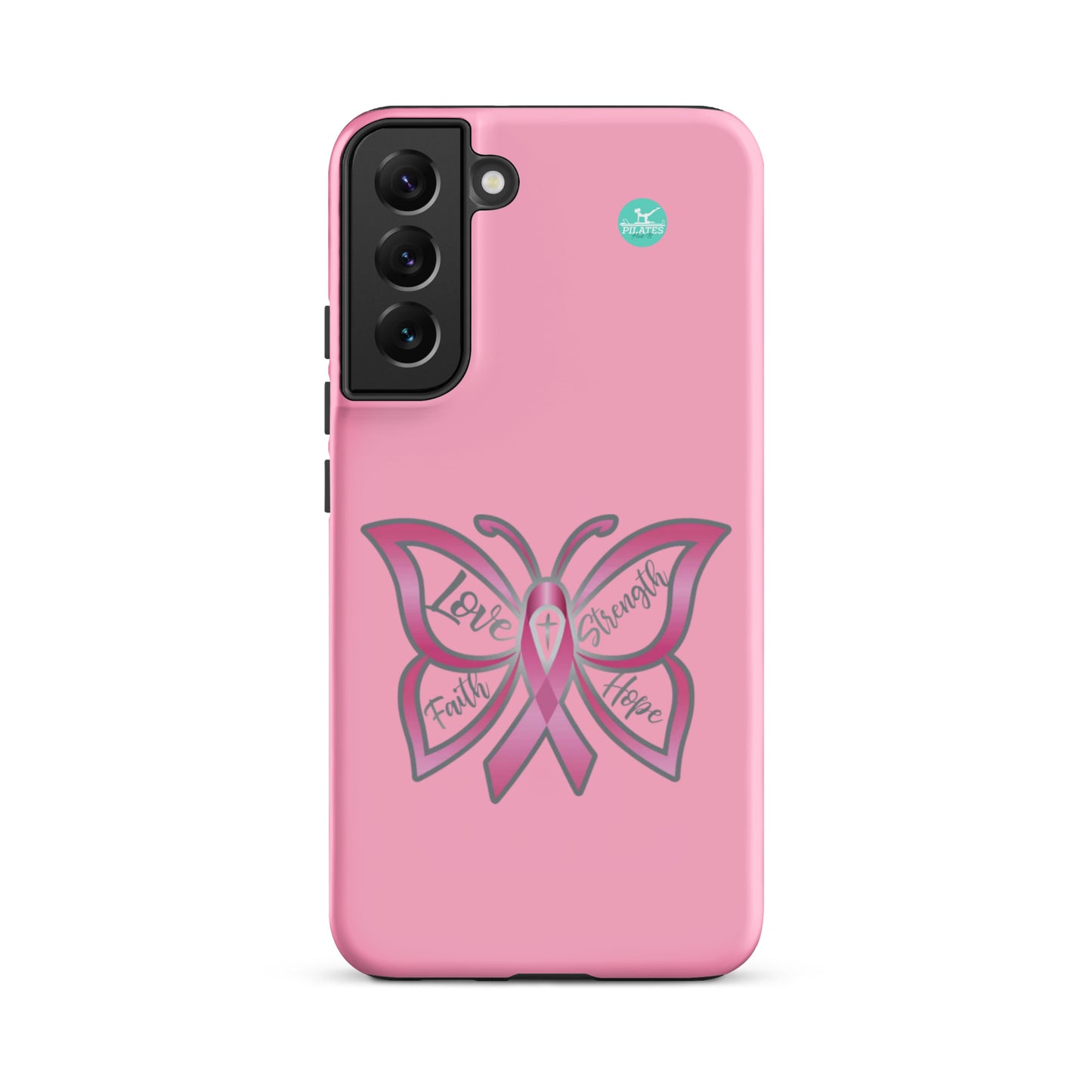 Piates Hot-T's Tough case for Samsung®Breast Cancer Awareness