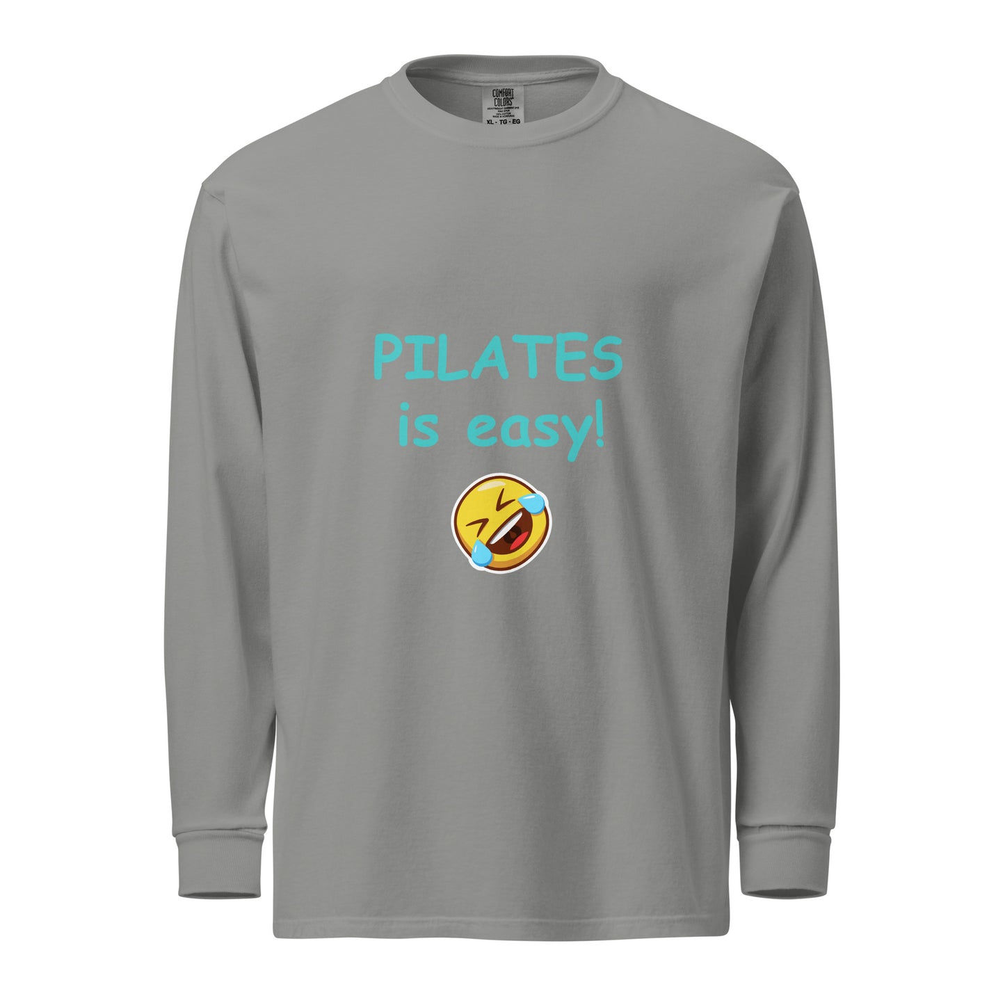 Pilates Hot-T's Garment-dyed heavyweight long-sleeve shirt