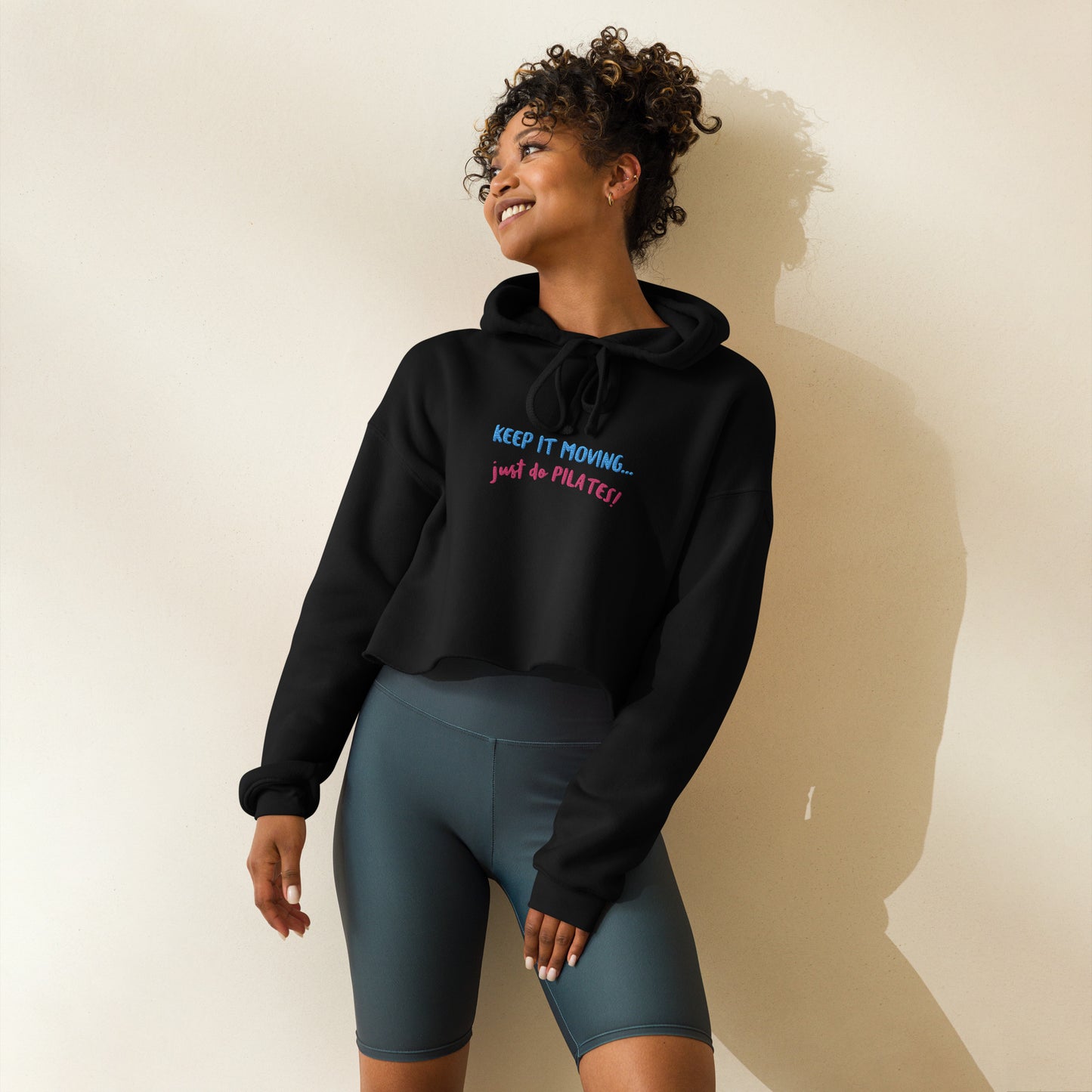 Pilates Hot-T's Crop Hoodie