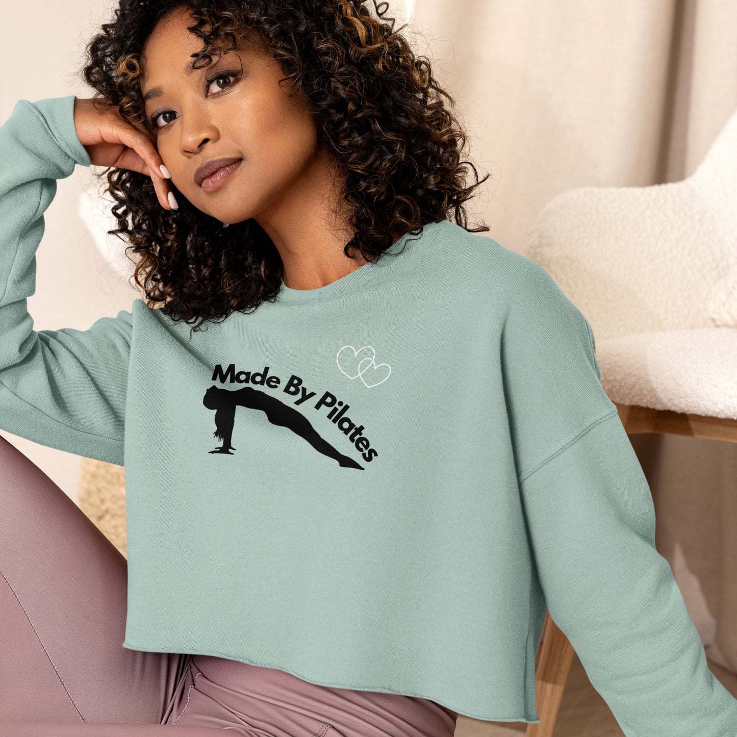 Pilates Hot-T's Crop Sweatshirt