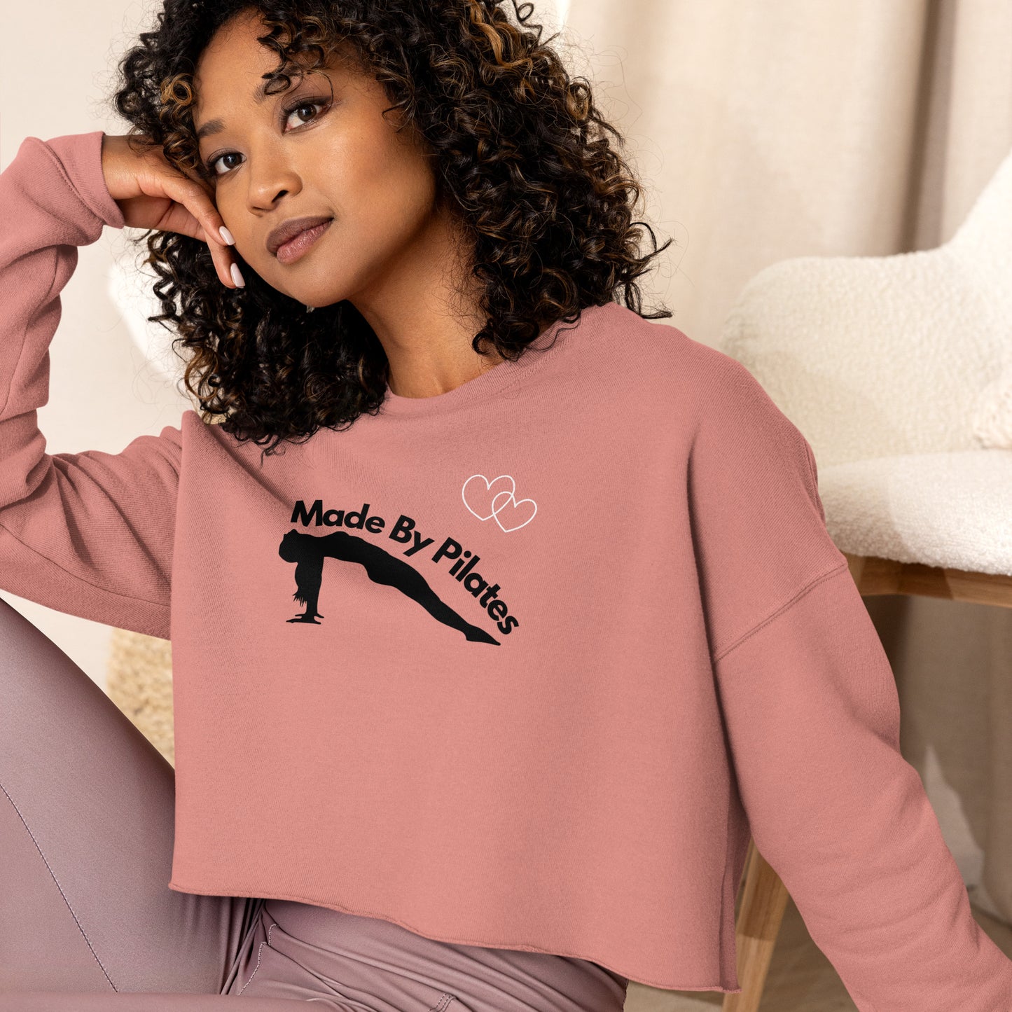 Pilates Hot-T's Crop Sweatshirt