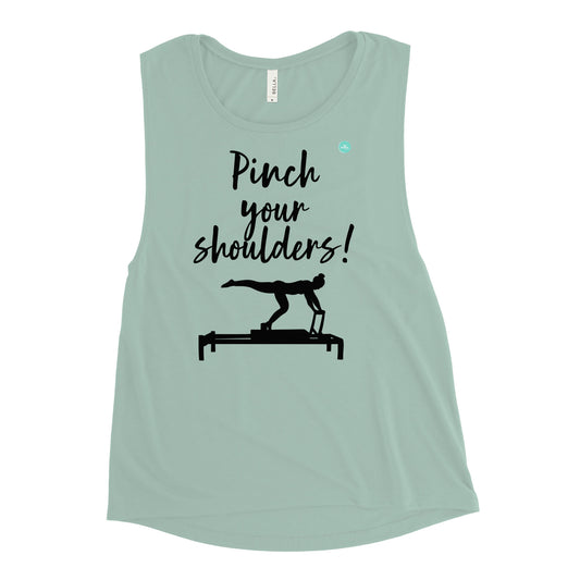 Pilates Hot-T's Ladies’ Muscle Tank