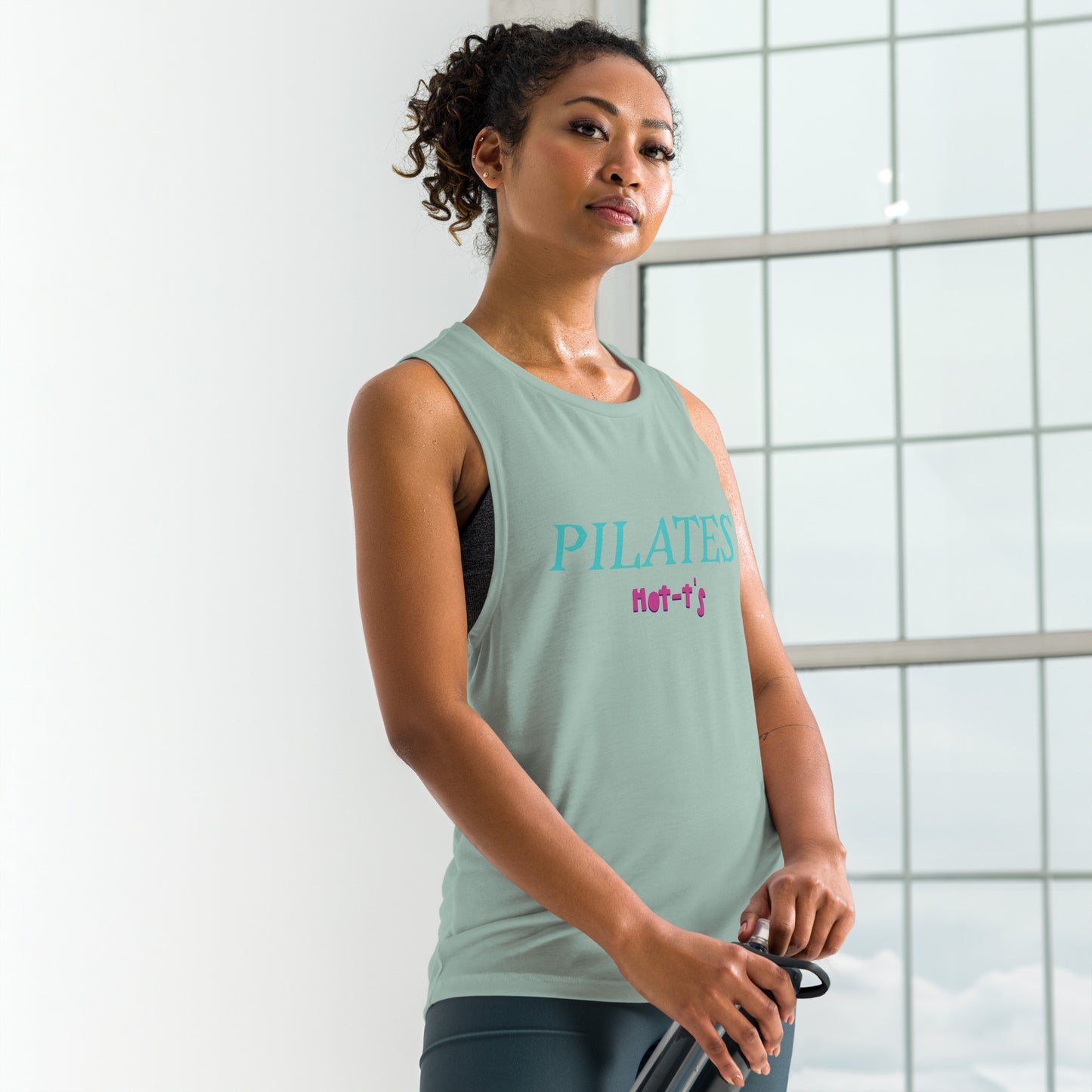 Pilates Hot-T's Ladies’ Muscle Tank