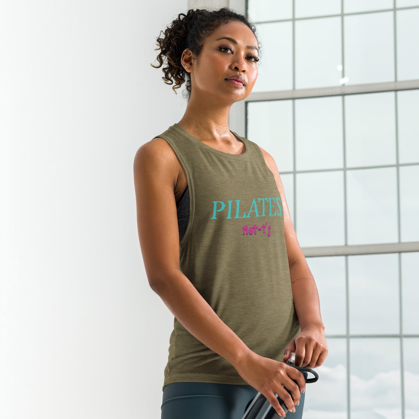 Pilates Hot-T's Ladies’ Muscle Tank