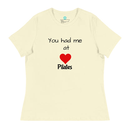 Pilates Hot-T's Women's Relaxed T-Shirt