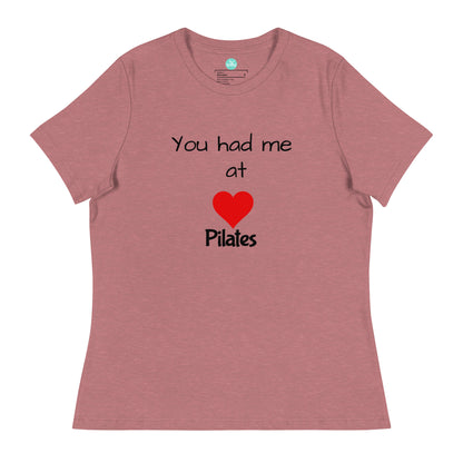 Pilates Hot-T's Women's Relaxed T-Shirt