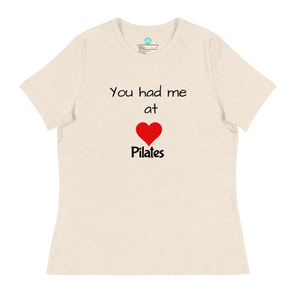 Pilates Hot-T's Women's Relaxed T-Shirt
