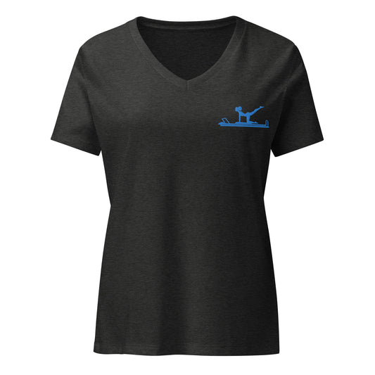 Pilates Hot-T's Women’s Relaxed V-neck T-shirt