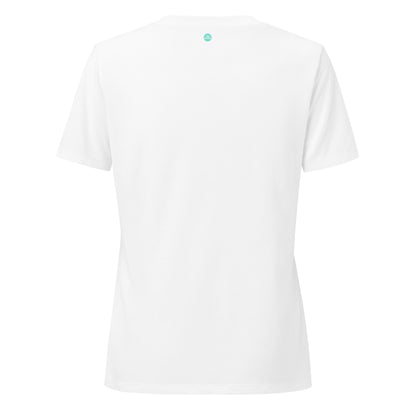 Pilates Hot-T's Women’s Relaxed V-neck T-shirt Happy Hour