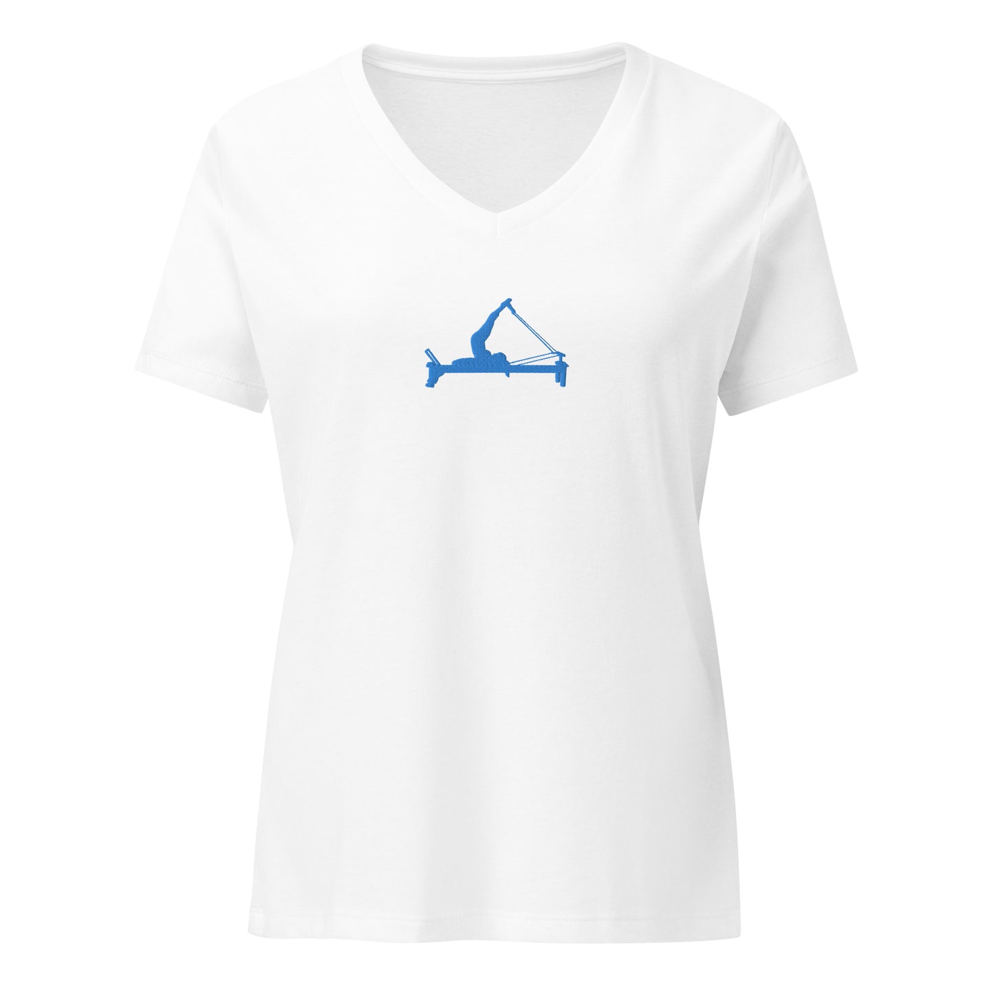 Pilates Hot-T's Women’s Relaxed V-neck T-shirt